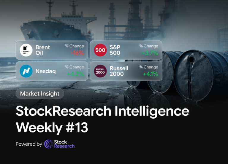 StockResearch Intelligence Weekly #13 - cover image